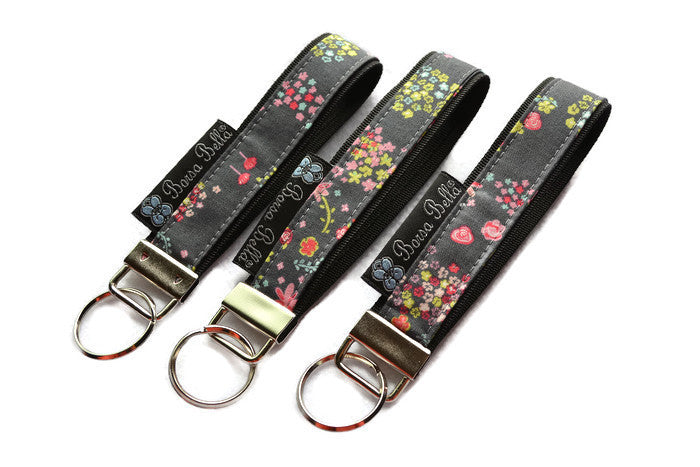 Keychain Wristlets -  Tinies Fabric