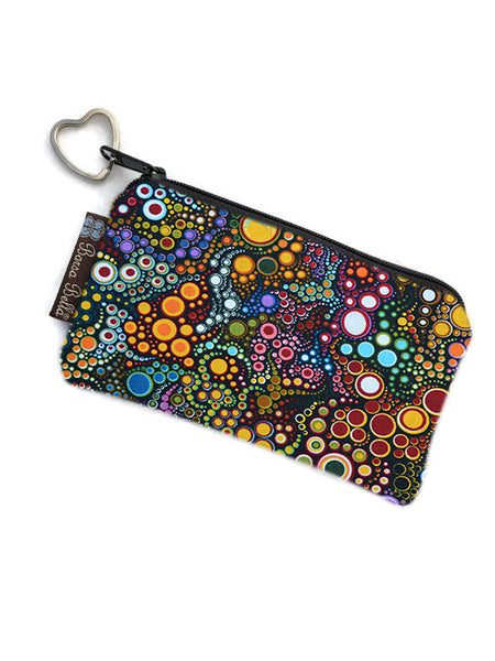MEDIUM Catch All Zippered Pouch - A1 - Happy Fabric