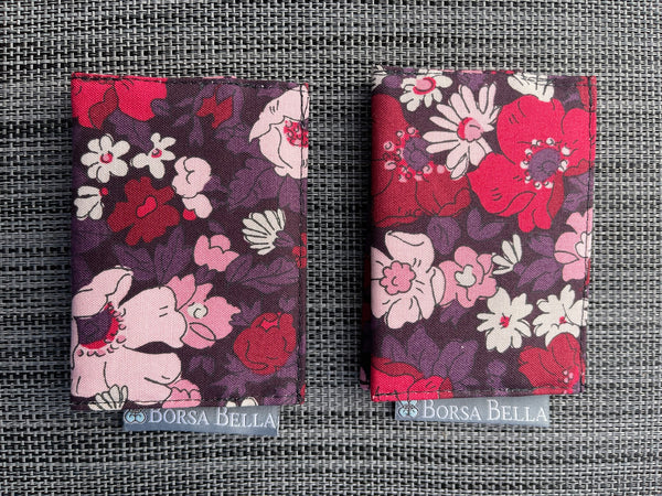 Copy of Card Holder RFID Protected -  Flower Show Fabric