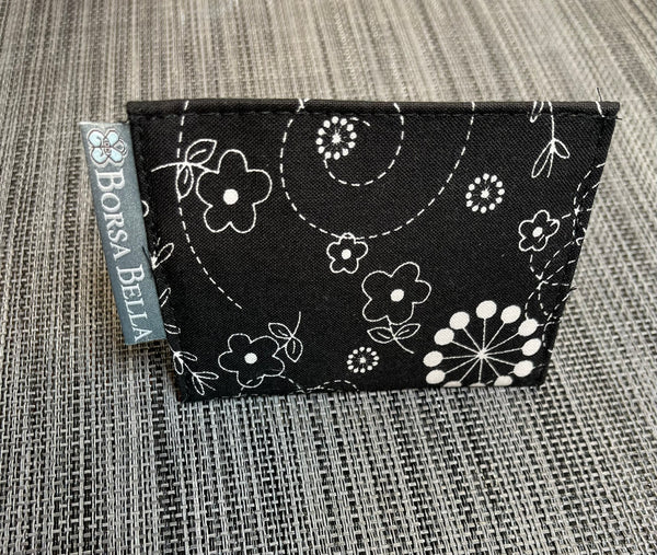 Card Holder RFID Protected - Black and White