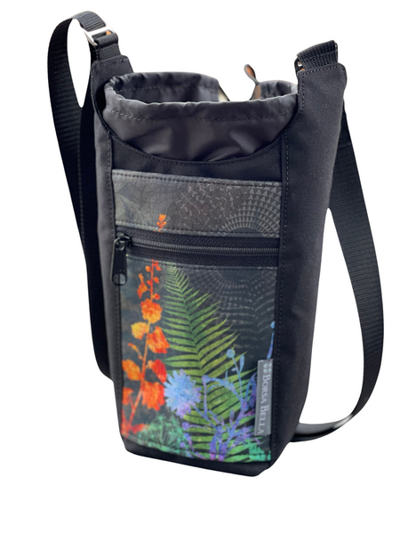 Water Bottle Crossbody Bag - Day Drinker - Night Ferntastic
