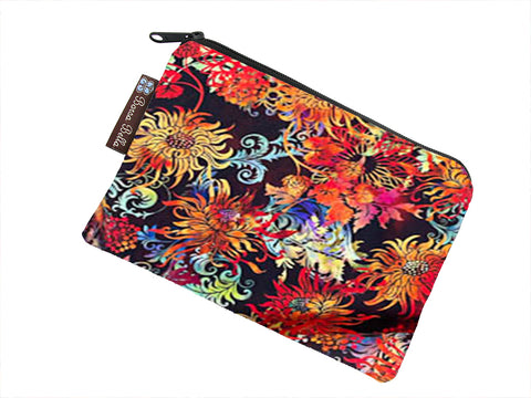 Clearance Catch All Zippered Pouch - Floragraphix Sunset