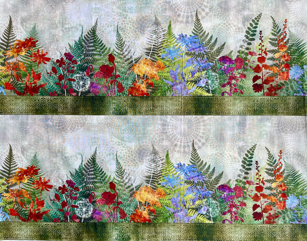 Convertible Backpack Flaps -   FernTastic Fabric