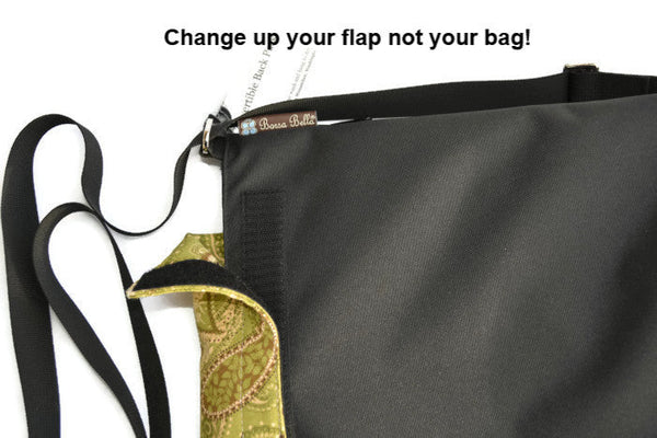 Convertible Backpack Flaps -   FernTastic Fabric