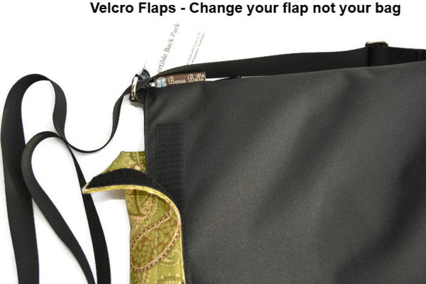 Convertible Backpack Bag -  Verde Fabric