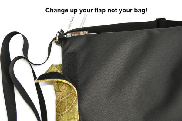 Convertible Backpack Flaps - Happy Fabric