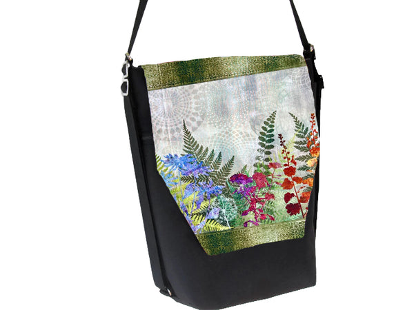 Convertible Backpack Bag -  FernTastic Fabric
