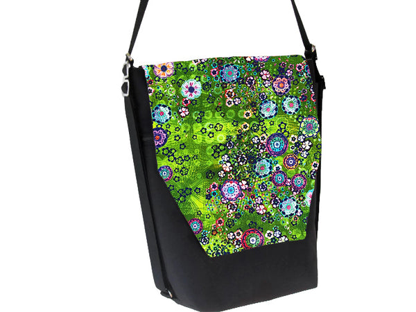 Convertible Backpack Bag -  Verde Fabric