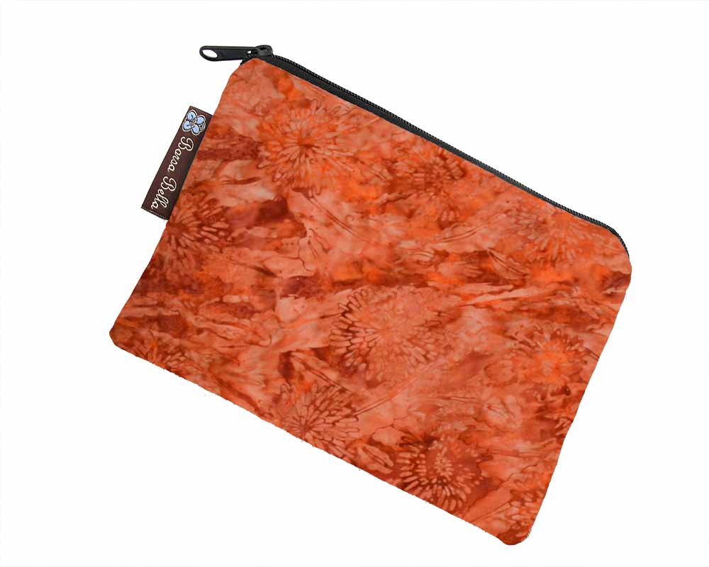 Catch All Zippered Pouch - Marmalade Fabric