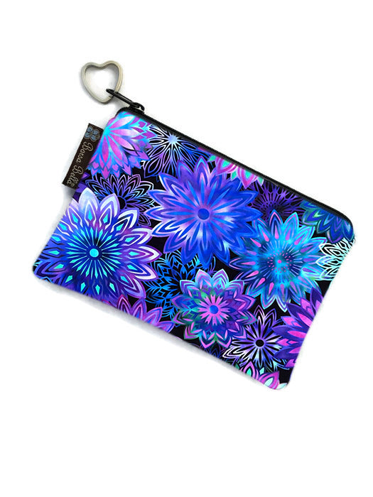 Catch All Zippered Pouch - Dazzle Fabric