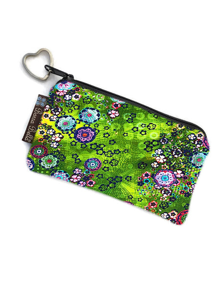 Catch All Zippered Pouch - Verde Fabric