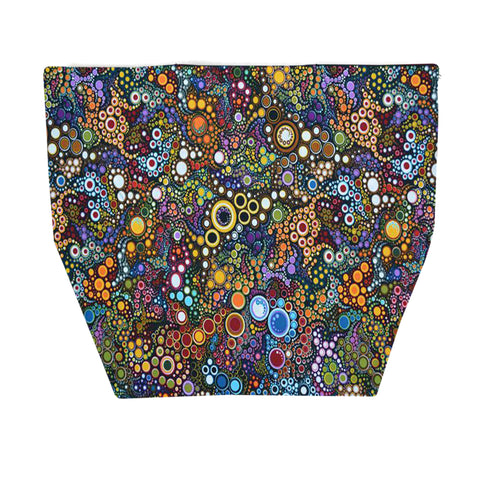 FLAP for Large Messenger Bag - Happy Fabric