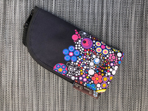 Sunglass Cases - Glorious Dot Boarder Fabric