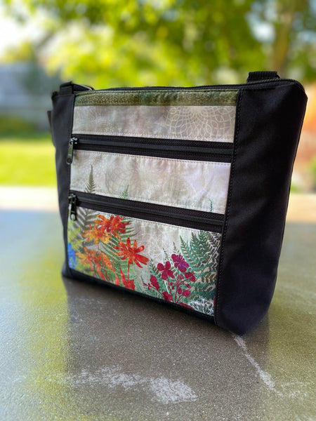 New Design - The Ariel - FernTastic With Black Sides and Back