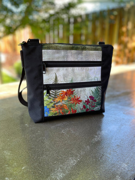 New Design - The Ariel - FernTastic With Black Sides and Back