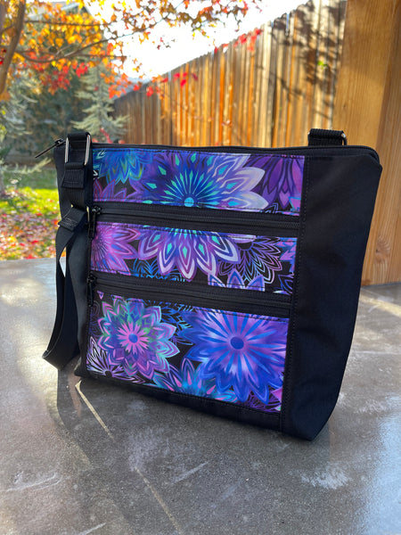 New Design - The Ariel - Dazzle Fabric with Black Sides and Back