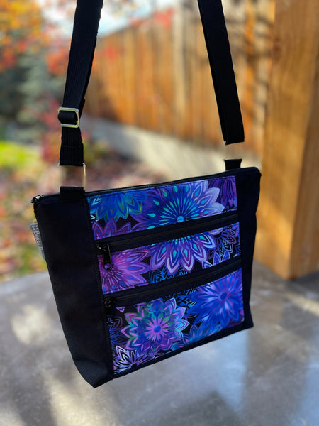 New Design - The Ariel - Dazzle Fabric with Black Sides and Back