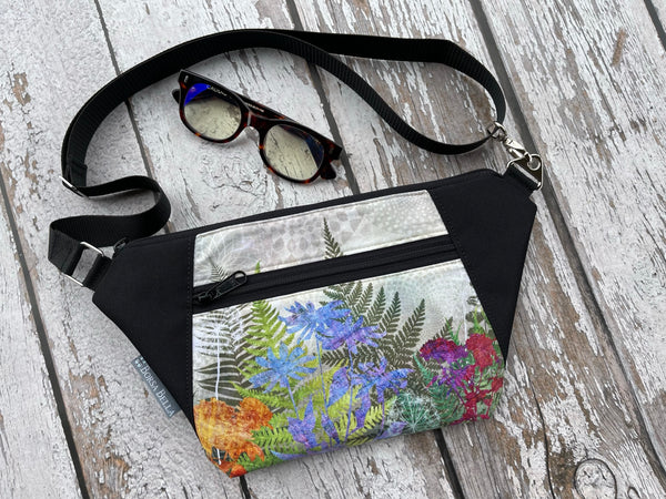 Fanny Pack or Crossbody Bag - FernTastic Fabric