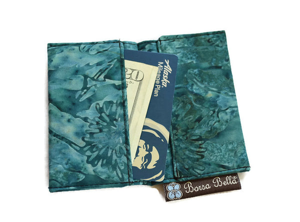 Card Holder RFID Protected - Caribbean Boarder Fabric