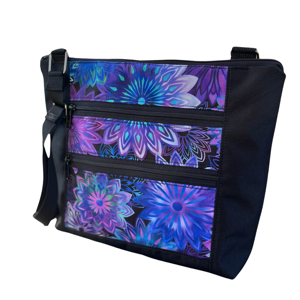 New Design - The Ariel - Dazzle Fabric with Black Sides and Back