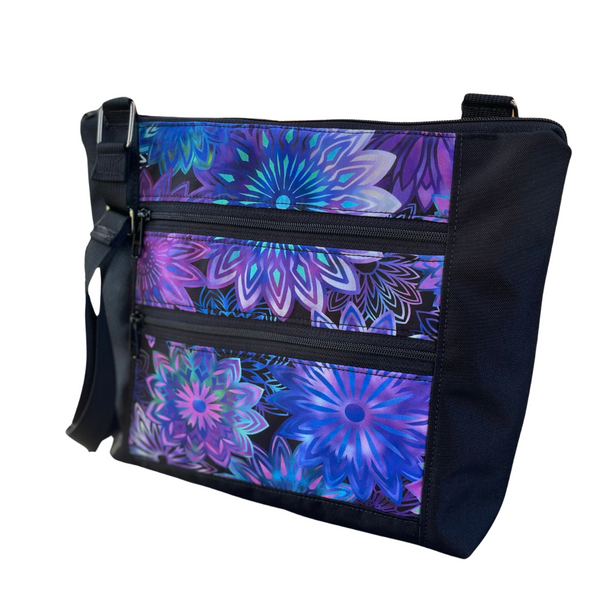 New Design - The Ariel - Dazzle Fabric with Black Sides and Back