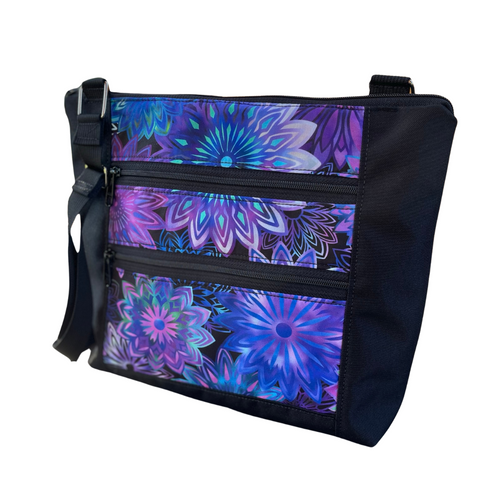 New Design - The Ariel - Dazzle Fabric with Black Sides and Back