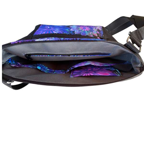 New Design - The Ariel - Dazzle Fabric with Black Sides and Back