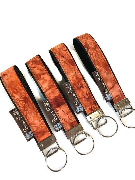 Keychain Wristlets -   Marmalade Fabric