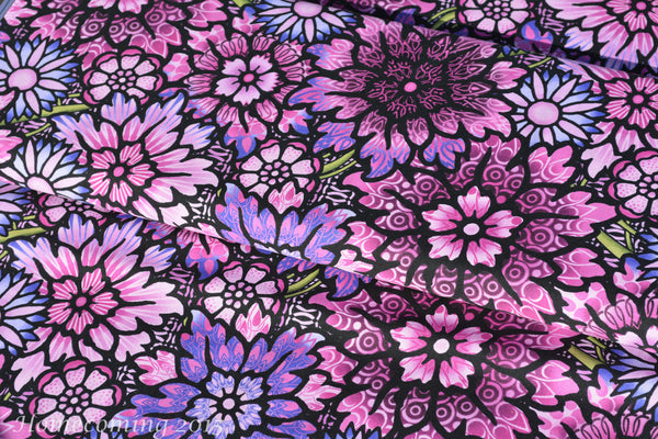 Keychain Wristlets -  Purple Passion Fabric
