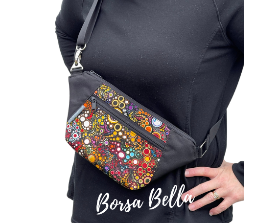 Fanny Pack or Crossbody Bag - FernTastic Fabric